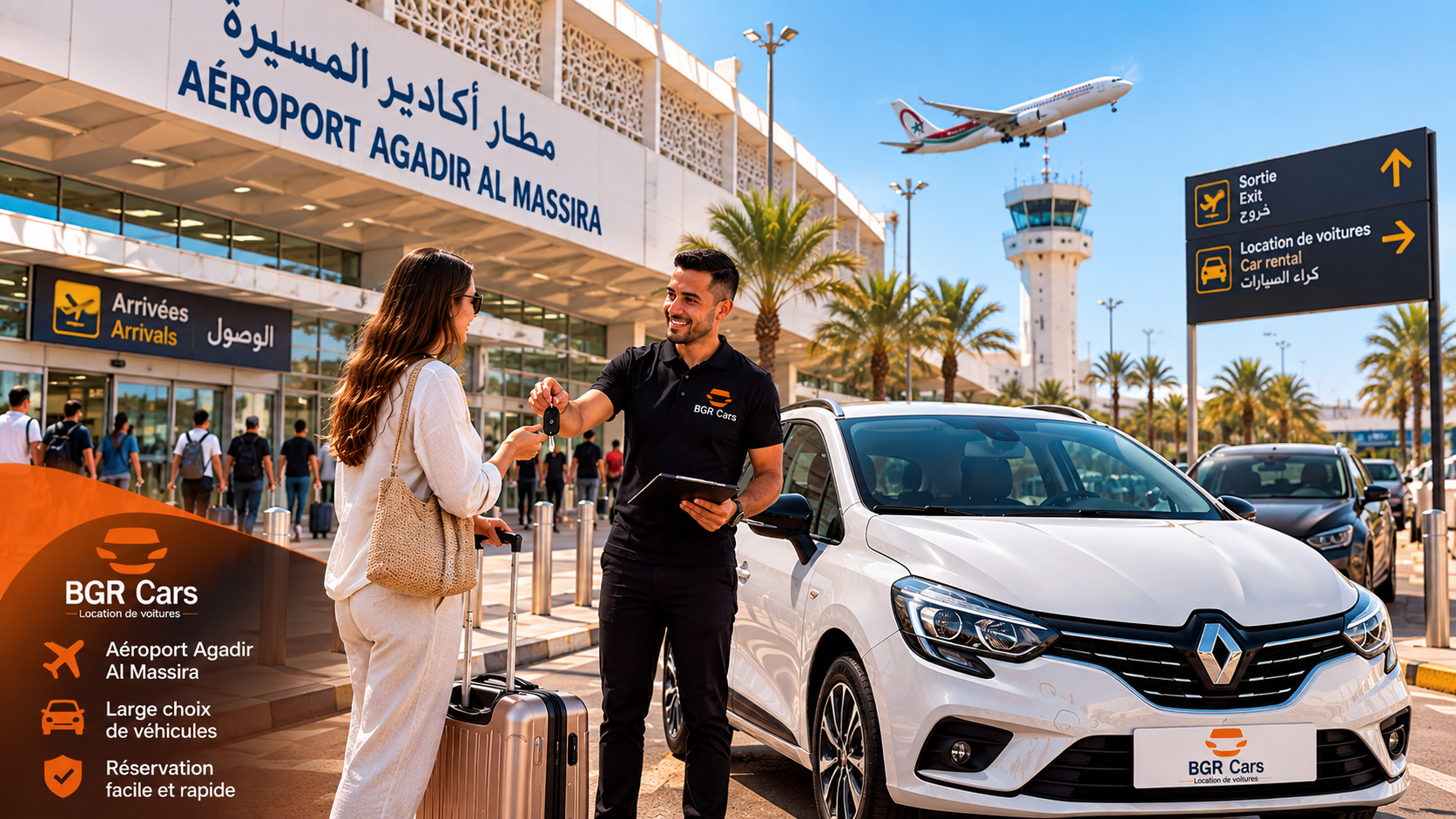Location voiture Agadir Aéroport : comment récupérer sa voiture ?