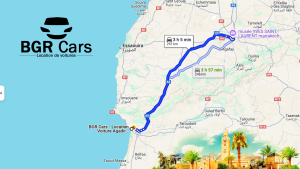 De Agadir à Marrakech : itinéraire conseillé en voiture de location